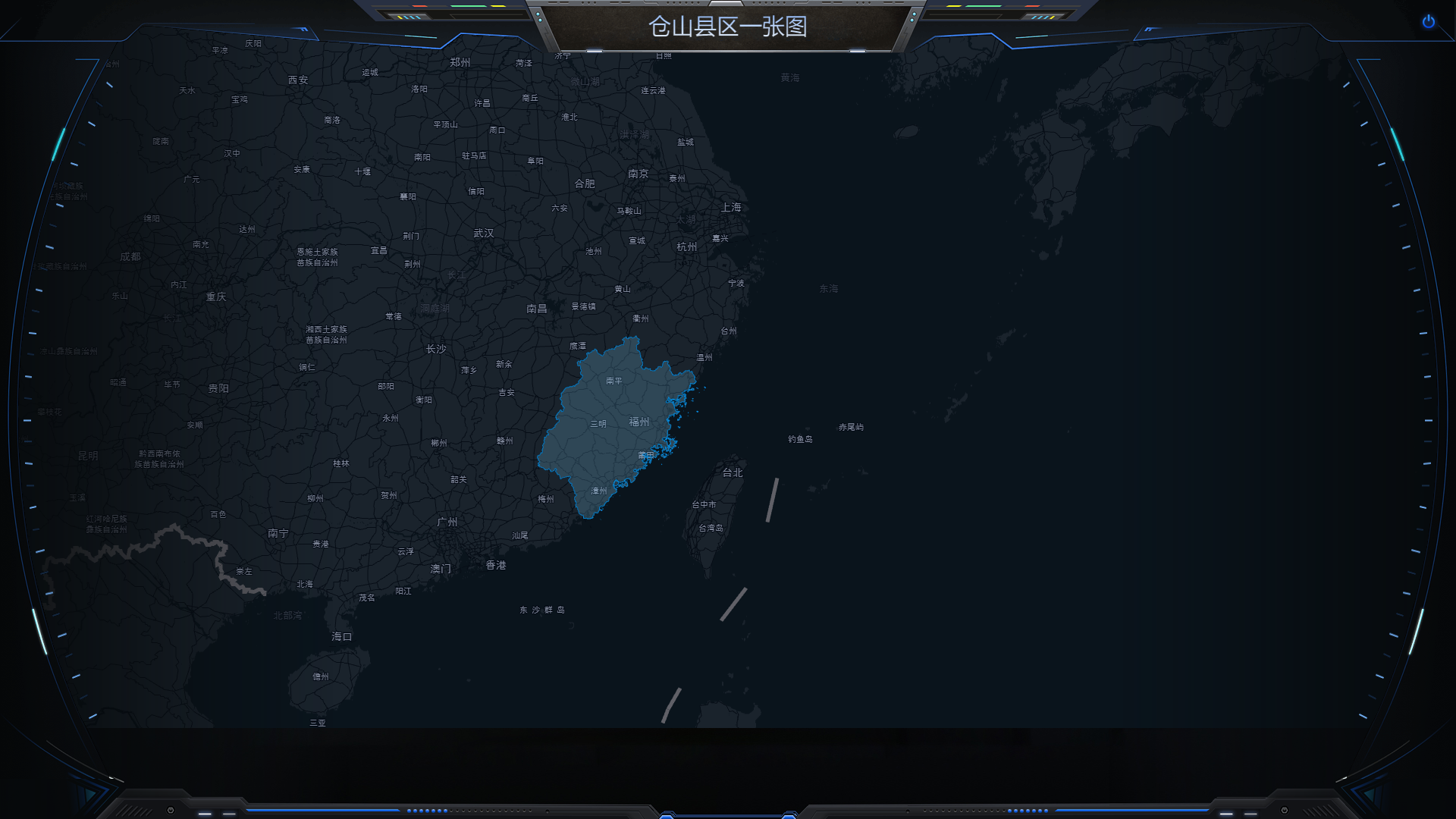 大数据可视化前端模板002